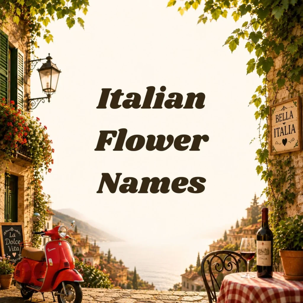 Italian Flower Names