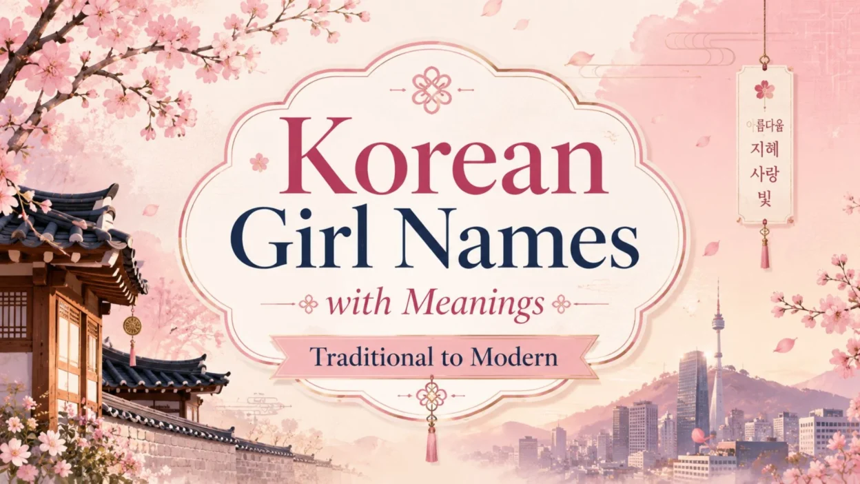 Korean Girl Names with Meanings – Traditional to Modern
