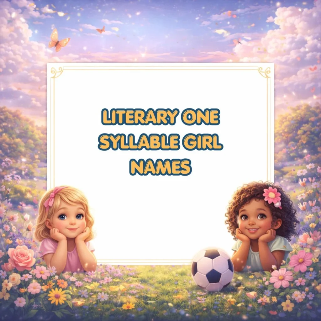 Literary One Syllable Girl Names