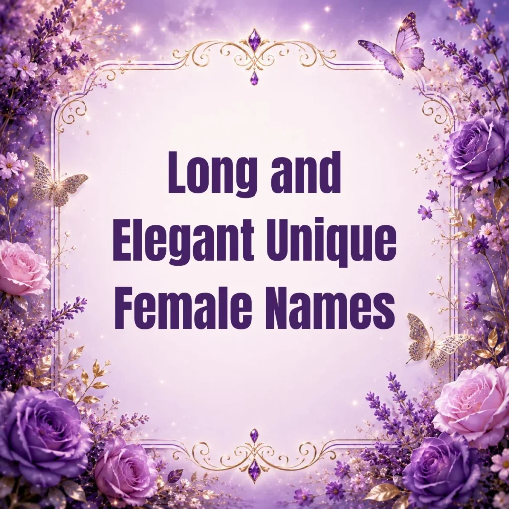 Long and Elegant Unique Female Names