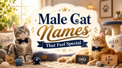 Male Cat Names That Feel Special