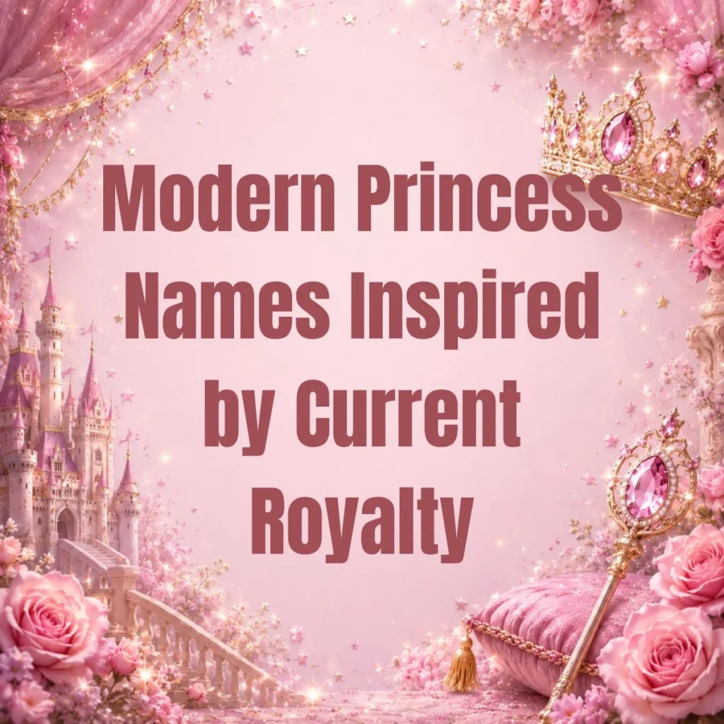 Modern Princess Names Inspired by Current Royalty