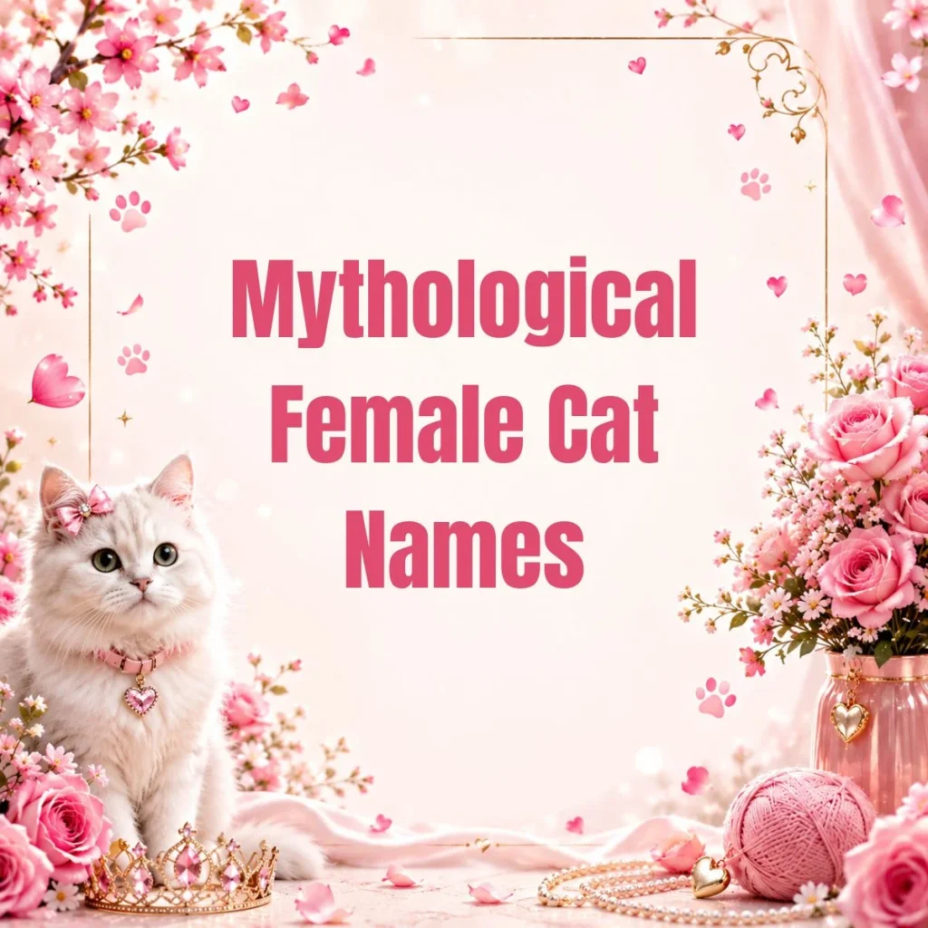 Mythological Female Cat Names