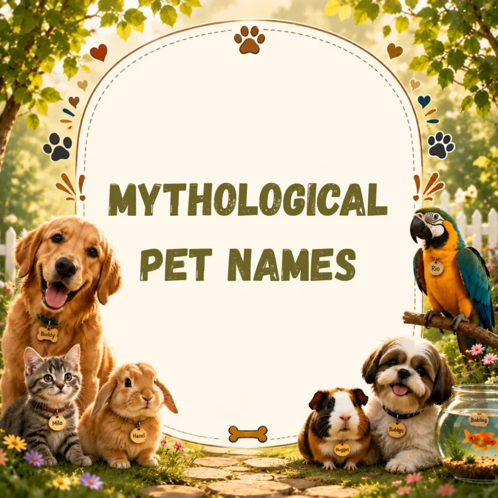 Mythological Pet Names