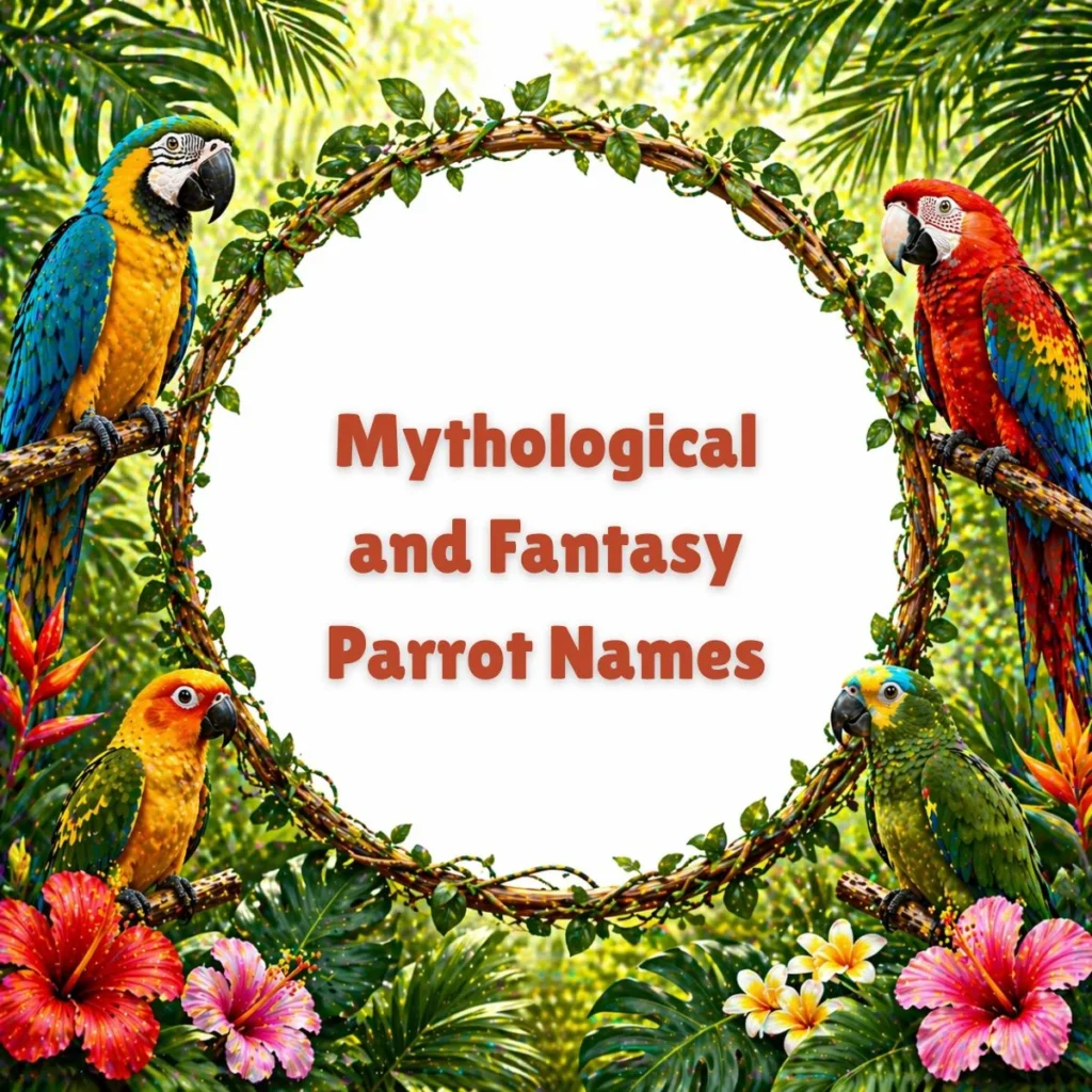 Mythological and Fantasy Parrot Names