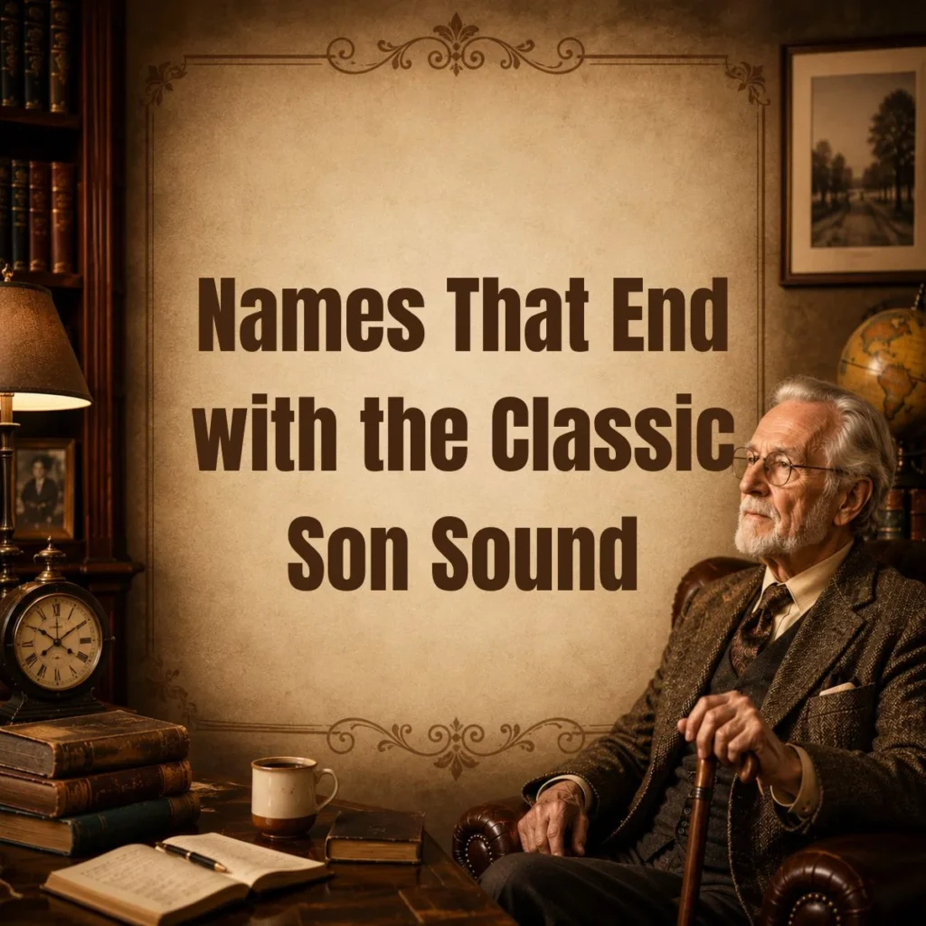 Names That End with the Classic Son Sound