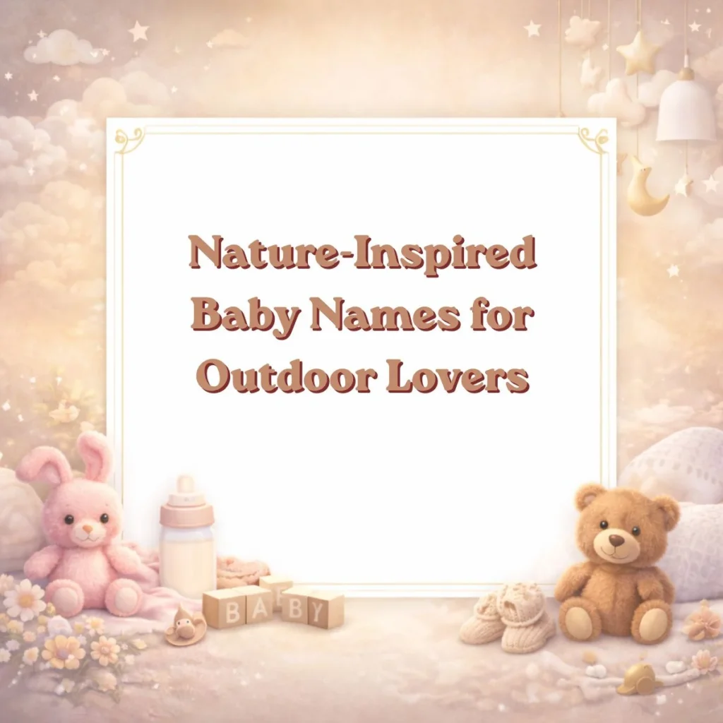Nature-Inspired Baby Names for Outdoor Lovers