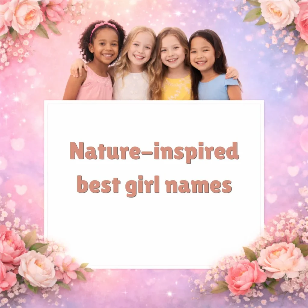 Nature-inspired best girl names