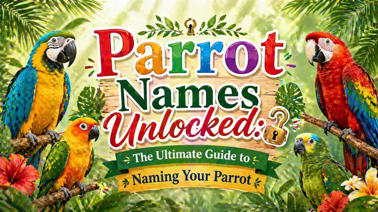 Parrot Names Unlocked The Ultimate Guide to Naming Your Parrot