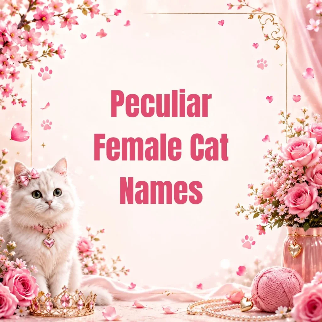 Peculiar Female Cat Names