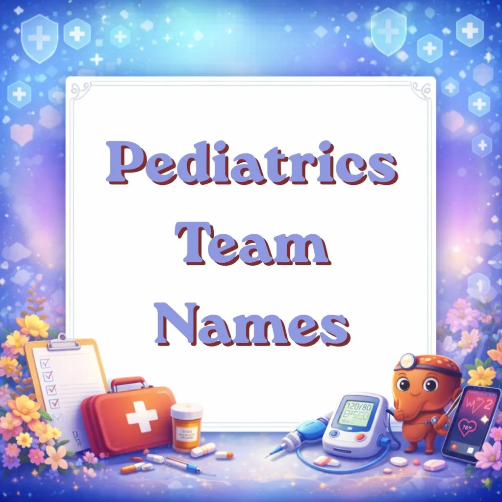 Pediatrics Team Names