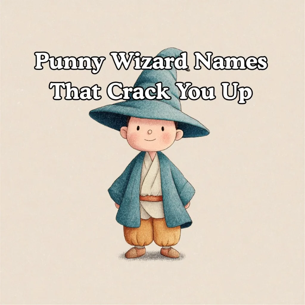 Punny Wizard Names That Crack You Up