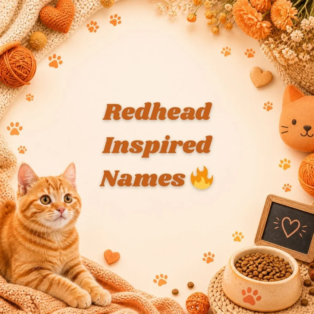 Redhead Inspired Names 🔥