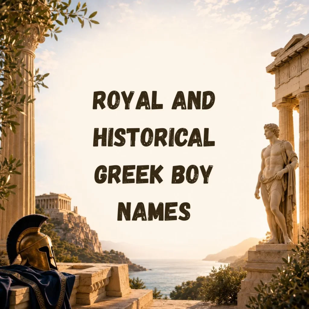 Royal and Historical Greek Boy Names