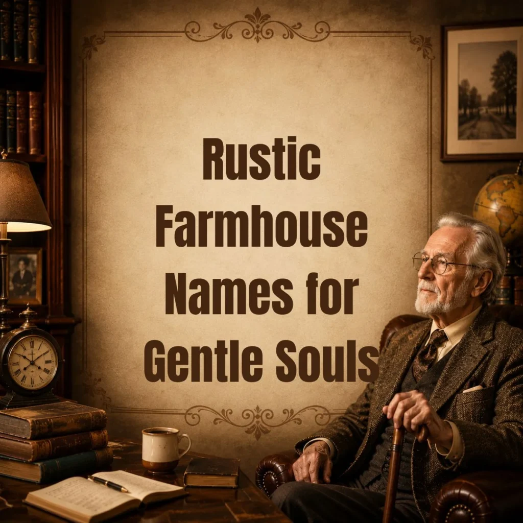 Rustic Farmhouse Names for Gentle Souls
