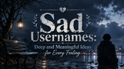 Sad Usernames Deep and Meaningful Ideas for Every Feeling