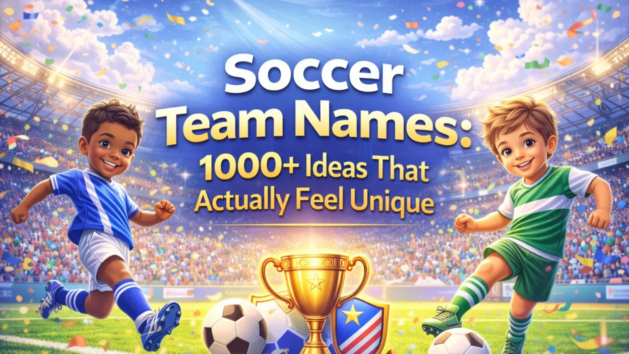 Soccer Team Names 1000+ Ideas That Actually Feel Unique