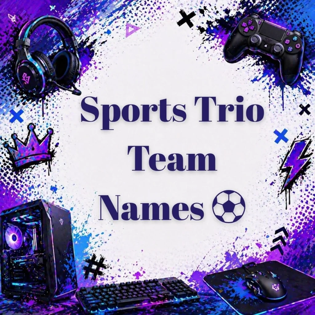 Sports Trio Team Names ⚽