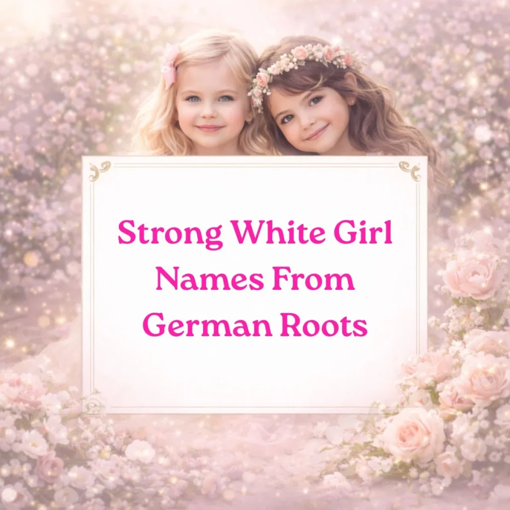 Strong White Girl Names From German Roots