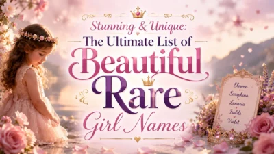 Stunning & Unique The Ultimate List of Beautiful Rare Girl Names