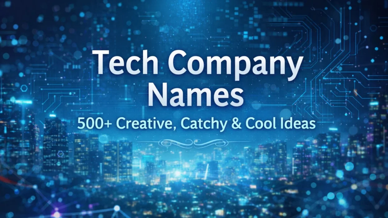 Tech Company Names – 500+ Creative, Catchy & Cool Ideas