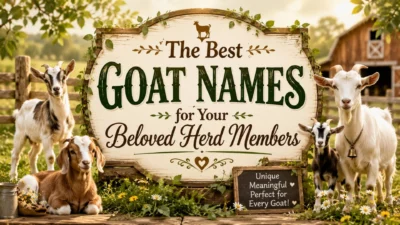 The Best Goat Names for Your Beloved Herd Members