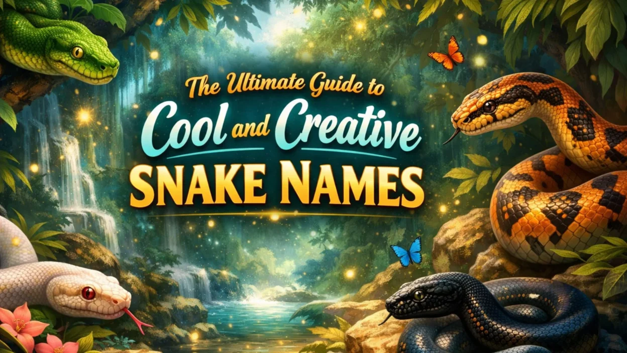 The Ultimate Guide to Cool and Creative Snake Names