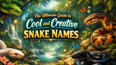 The Ultimate Guide to Cool and Creative Snake Names
