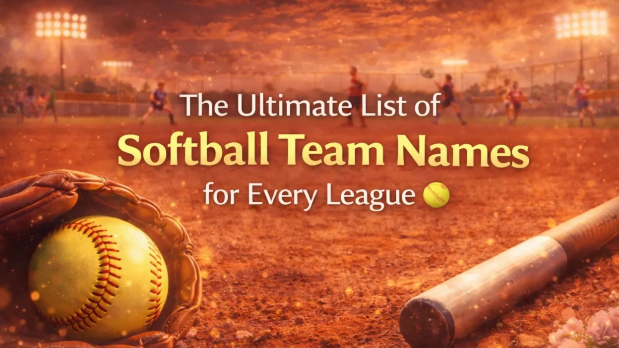 The Ultimate List of Softball Team Names for Every League 🥎