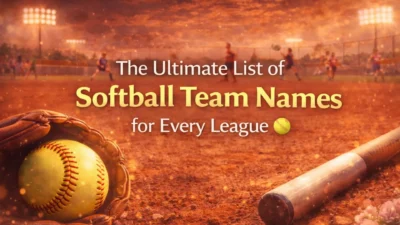 The Ultimate List of Softball Team Names for Every League 🥎