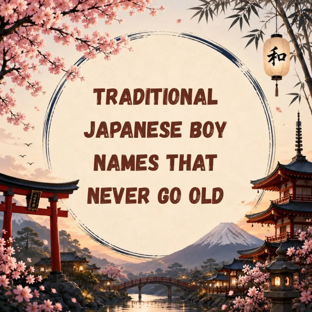 Traditional Japanese Boy Names That Never Go Old