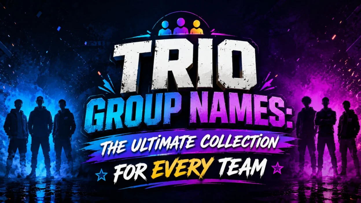 Trio Group Names The Ultimate Collection for Every Team