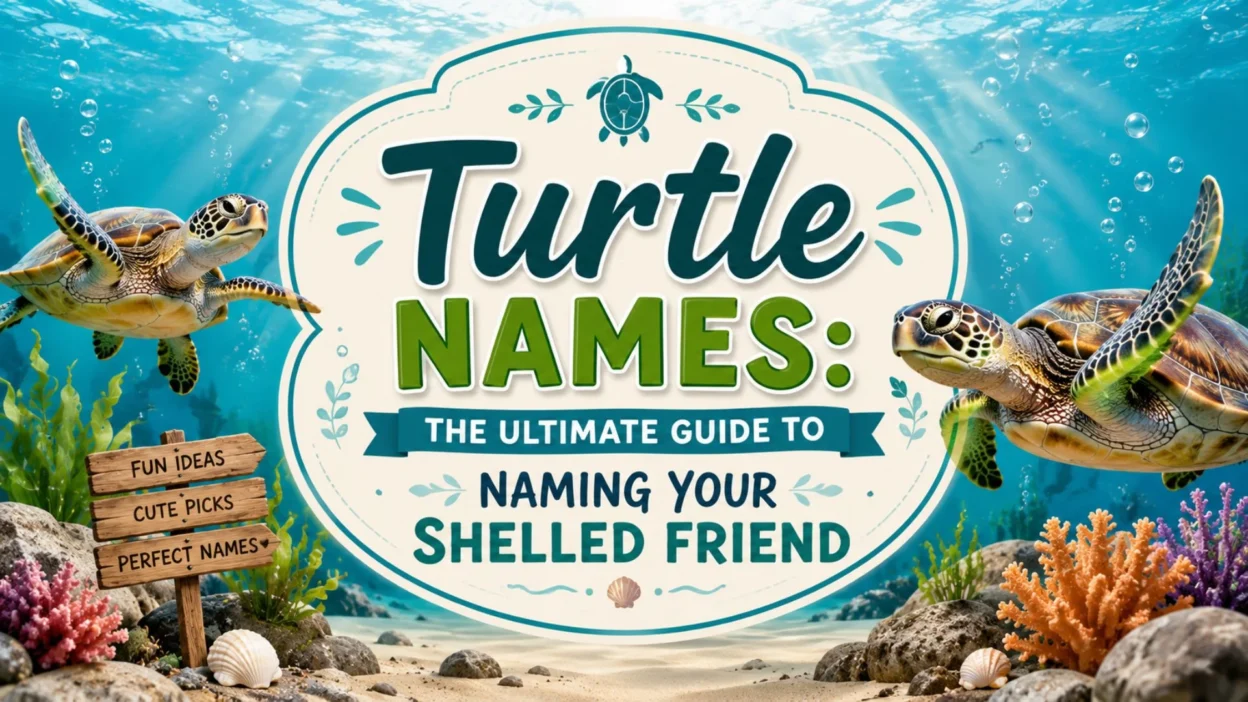 Turtle Names The Ultimate Guide to Naming Your Shelled Friend