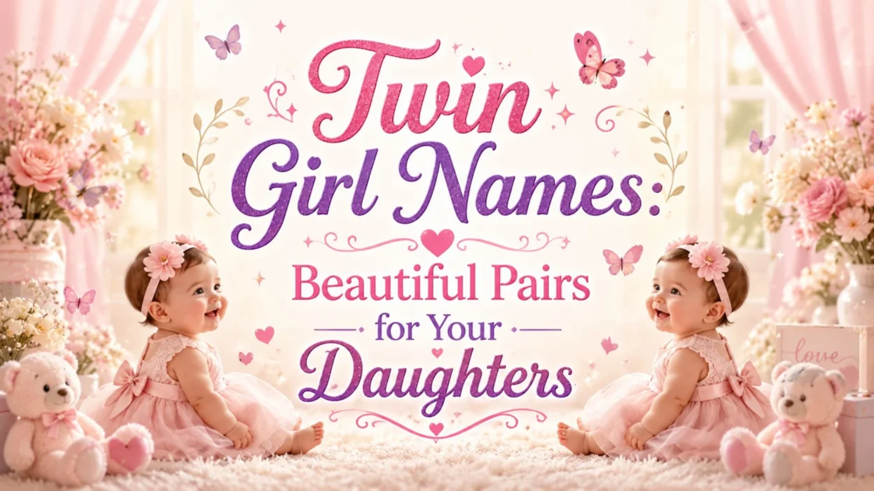 Twin Girl Names Beautiful Pairs for Your Daughters