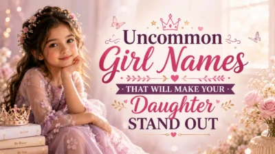 Uncommon Girl Names That Will Make Your Daughter Stand Out