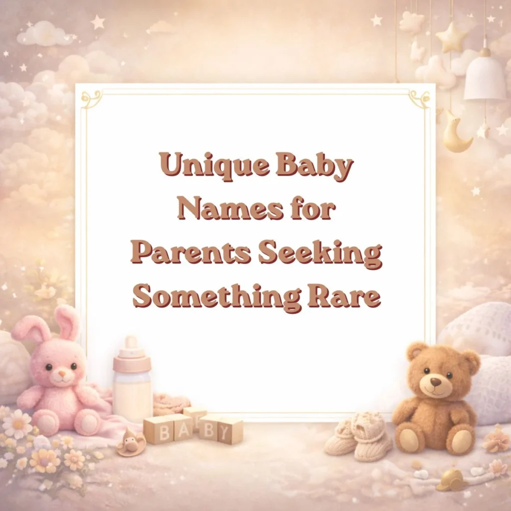 Unique Baby Names for Parents Seeking Something Rare
