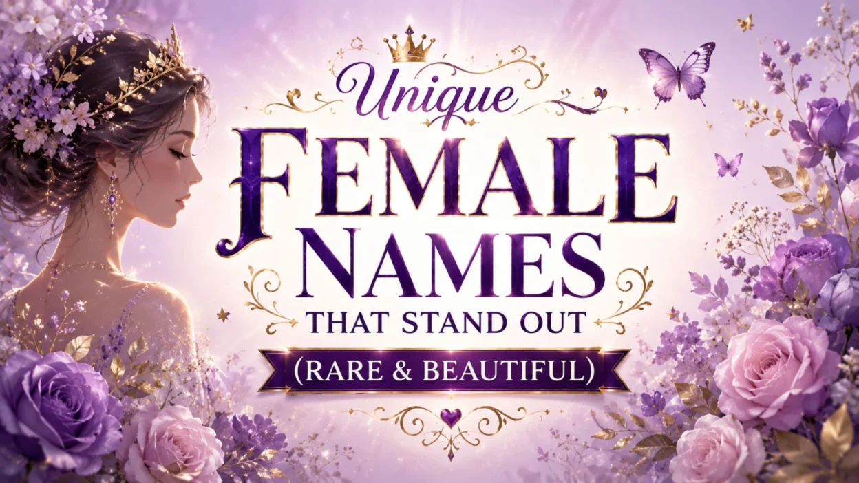 Unique Female Names That Stand Out (Rare & Beautiful)