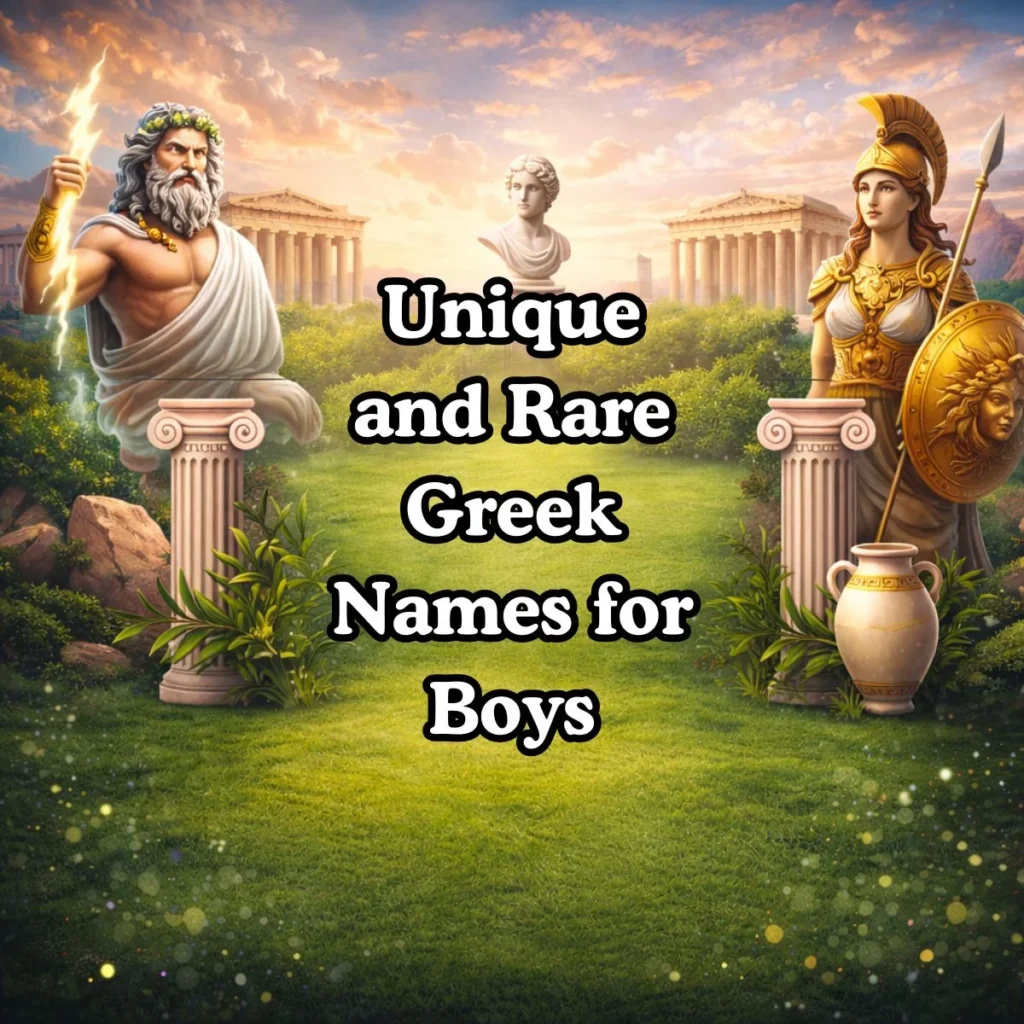 Unique and Rare Greek Names for Boys