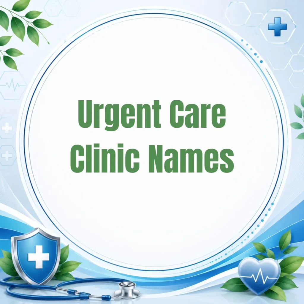 Urgent Care Clinic Names