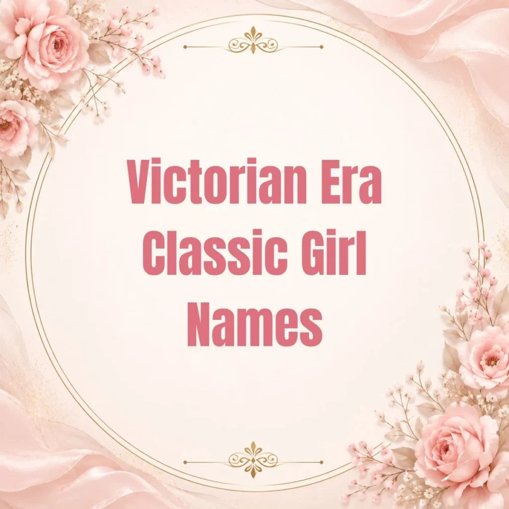 Victorian Era Classic Girl Names