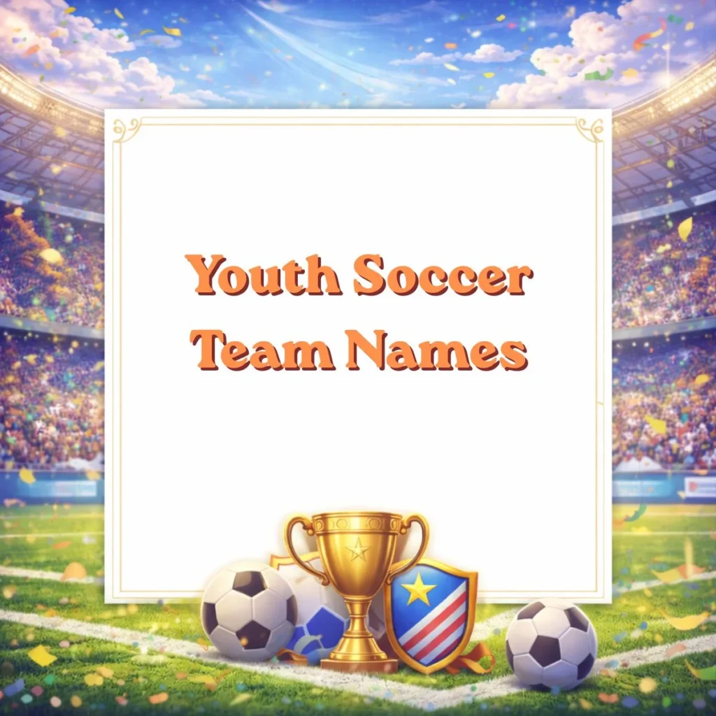 Youth Soccer Team Names