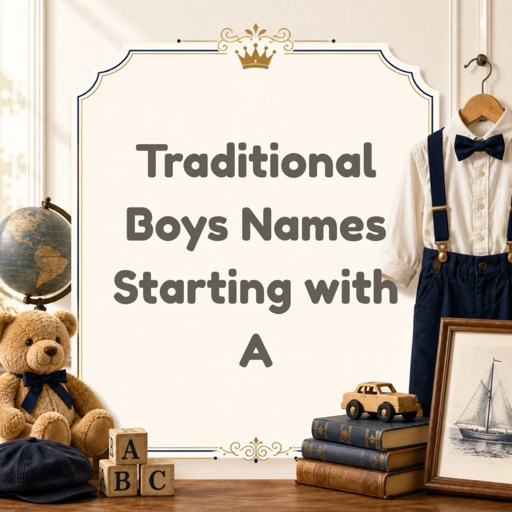 Traditional Boys Names Starting with A