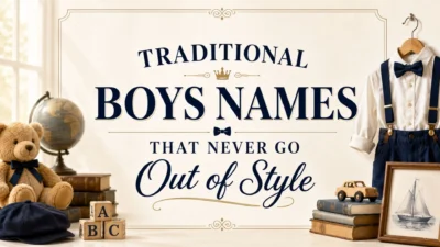 Traditional Boys Names That Never Go Out of Style