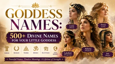 Goddess Names 500+ Divine Names for Your Little Goddess