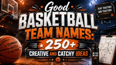 Good Basketball Team Names 250+ Creative and Catchy Ideas