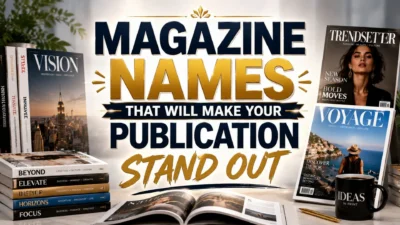 Magazine Names That Will Make Your Publication Stand Out