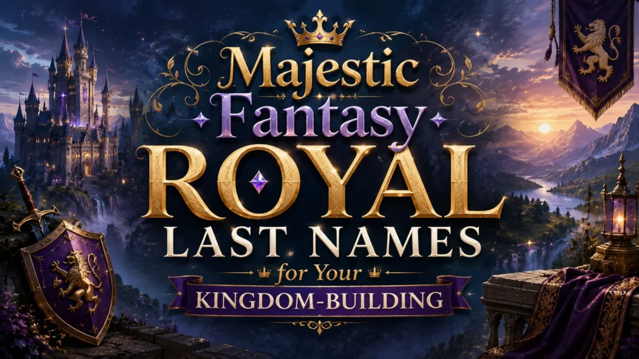 Majestic Fantasy Royal Last Names for Your Kingdom-Building