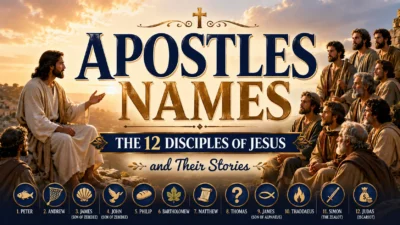 Apostles Names The 12 Disciples of Jesus and Their Stories