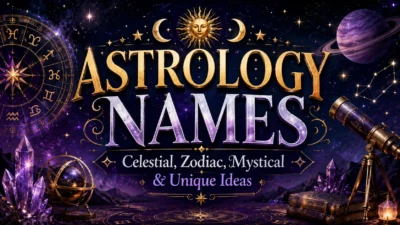Astrology Names Celestial, Zodiac, Mystical & Unique Ideas