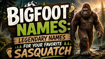 Bigfoot Names Legendary Names for Your Favorite Sasquatch